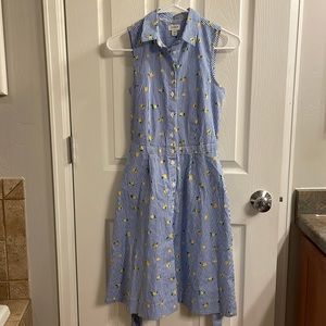J. Crew Lemon Dress, size 00